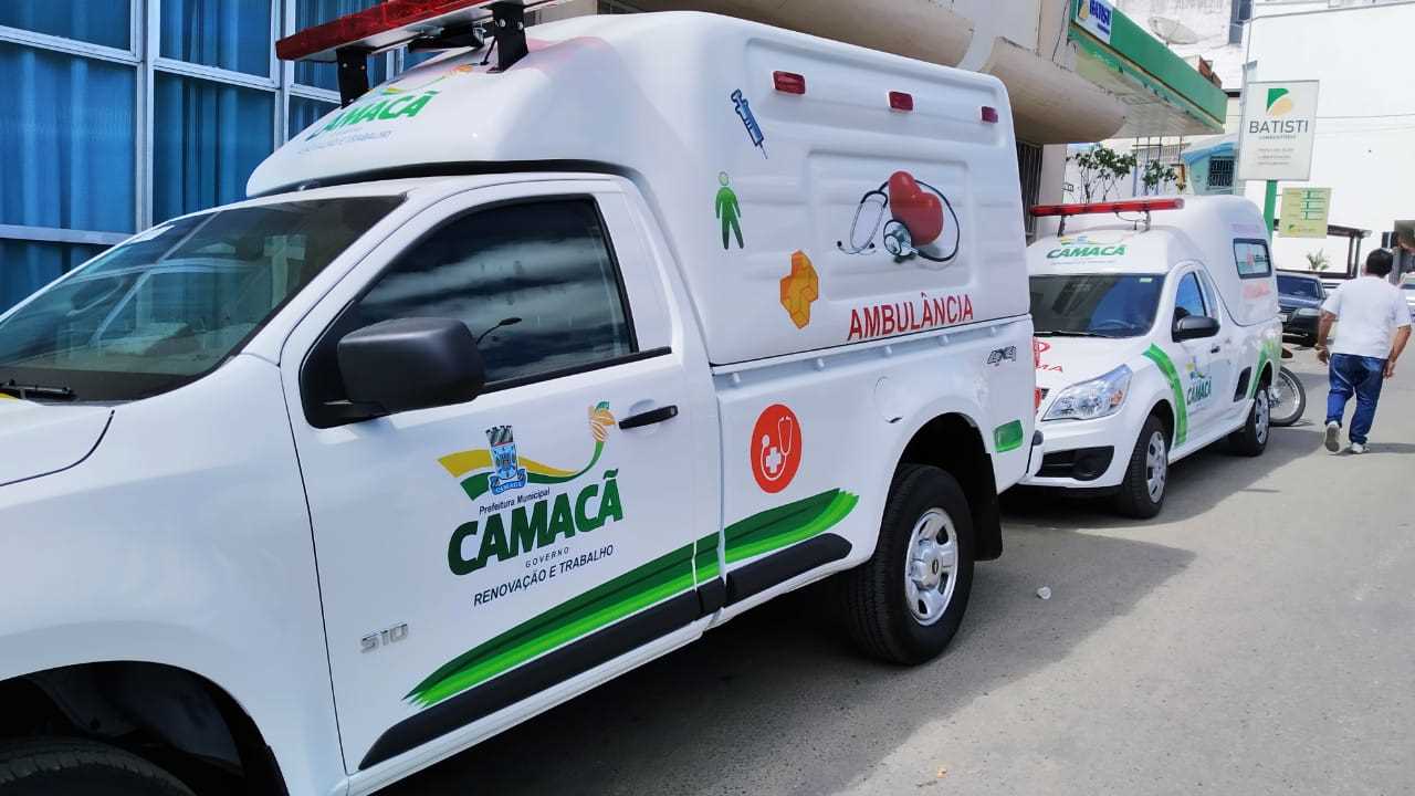 Camacã: Duas novas ambulâncias chegam na cidade
